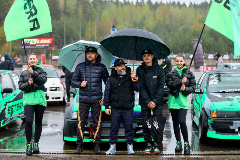 Betera презентовала новую команду на Кубке Беларуси по дрифтингу