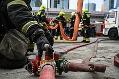 На столичном заводе по производству ракет произошел пожар
