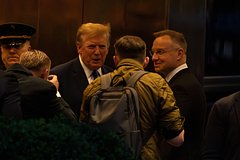 Глава Польши 1-й фразой оценил встречу с Трампом
