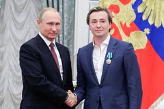 Путин одарил Безрукова орденом «За награды в культуре и искусстве»