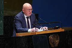 «Разворачивается парад лицемерия». Русский постпред агрессивно высказался о заседании Совбеза ООН по Ирану и Израилю