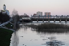 Уровень 1-й из рек около Кургана вырос практически на метр за денек