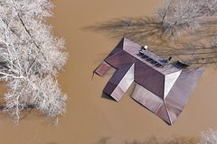Уровень воды реки Урал в Оренбурге достигнул максимума
