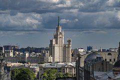 В сталинской высотке на Котельнической набережной в Столице произошел пожар