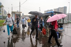 Москвичам предсказали грозу