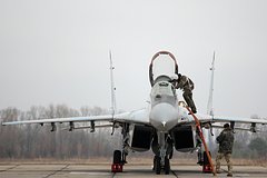Русские военные сбили украинский истребитель МиГ-29