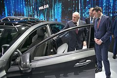 В РФ первый раз проявили новую Volga