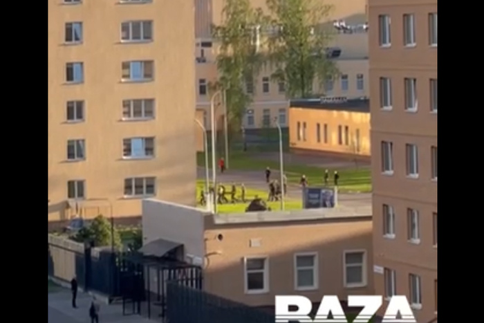В Военной академии в Санкт-Петербурге произошёл сильный взрыв