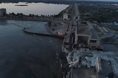 Охранявшие Каховскую ГЭС русские военные поведали о подрыве дамбы