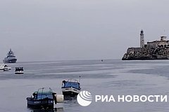 Русский корабль «Адмирал Горшков» зашел в порт Гаваны