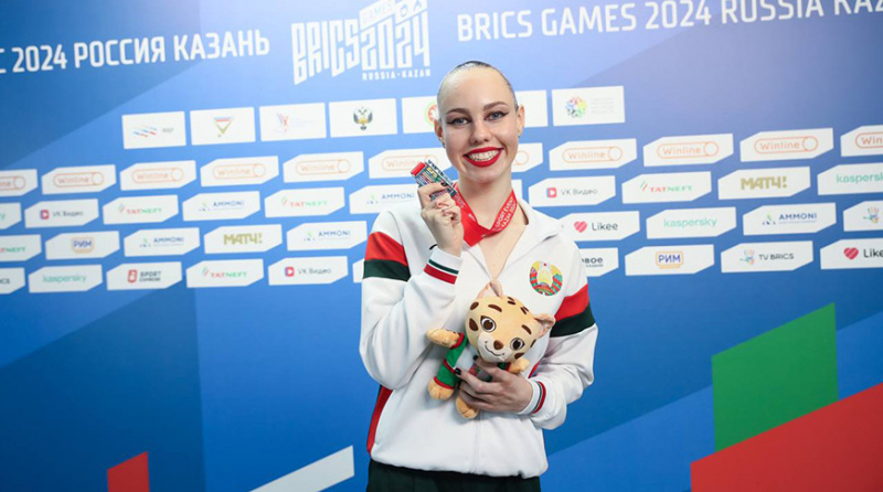 Синхронистка Хондошко стала чемпионкой Игр БРИКС в случайной программе