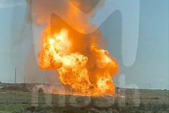В Саратове прогремел взрыв на газохранилище