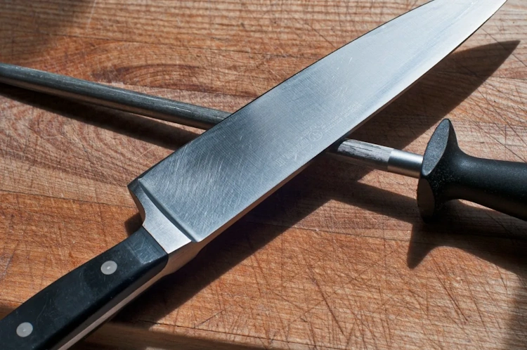 Кухонный нож knife cutting board sharpening s