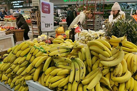 В России за неделю подорожали картофель и бананы